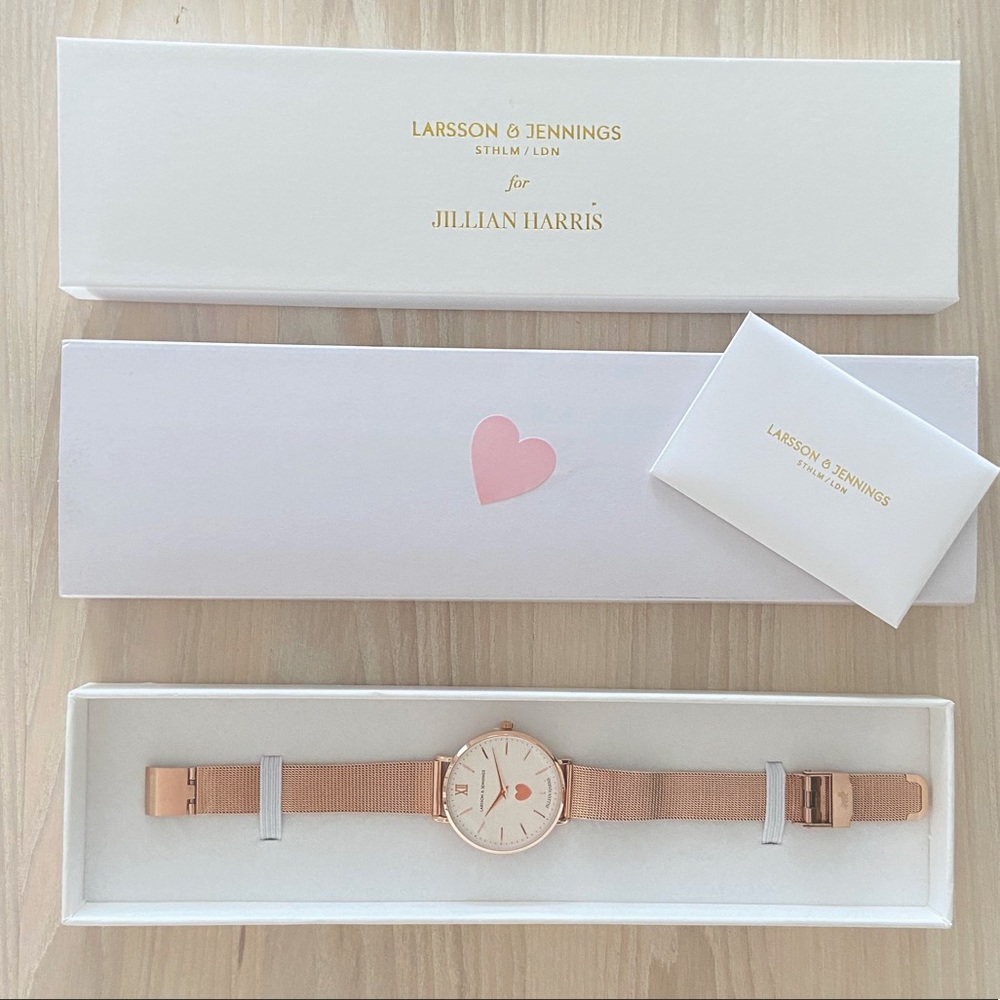 JILLYBOX Rose Gold Watch - BNIB